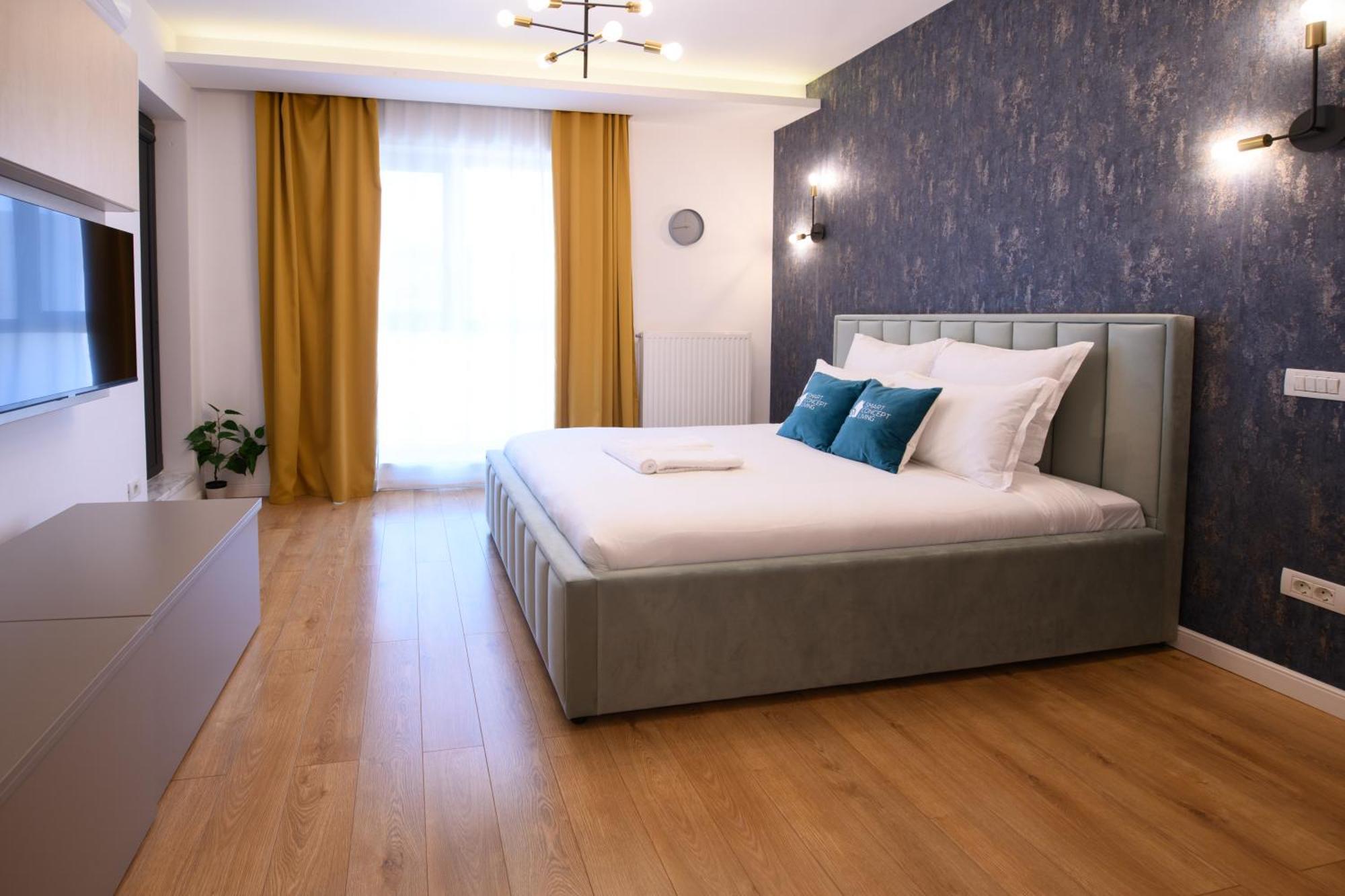 Smart Concept Living Plaza Appartement Boekarest Buitenkant foto