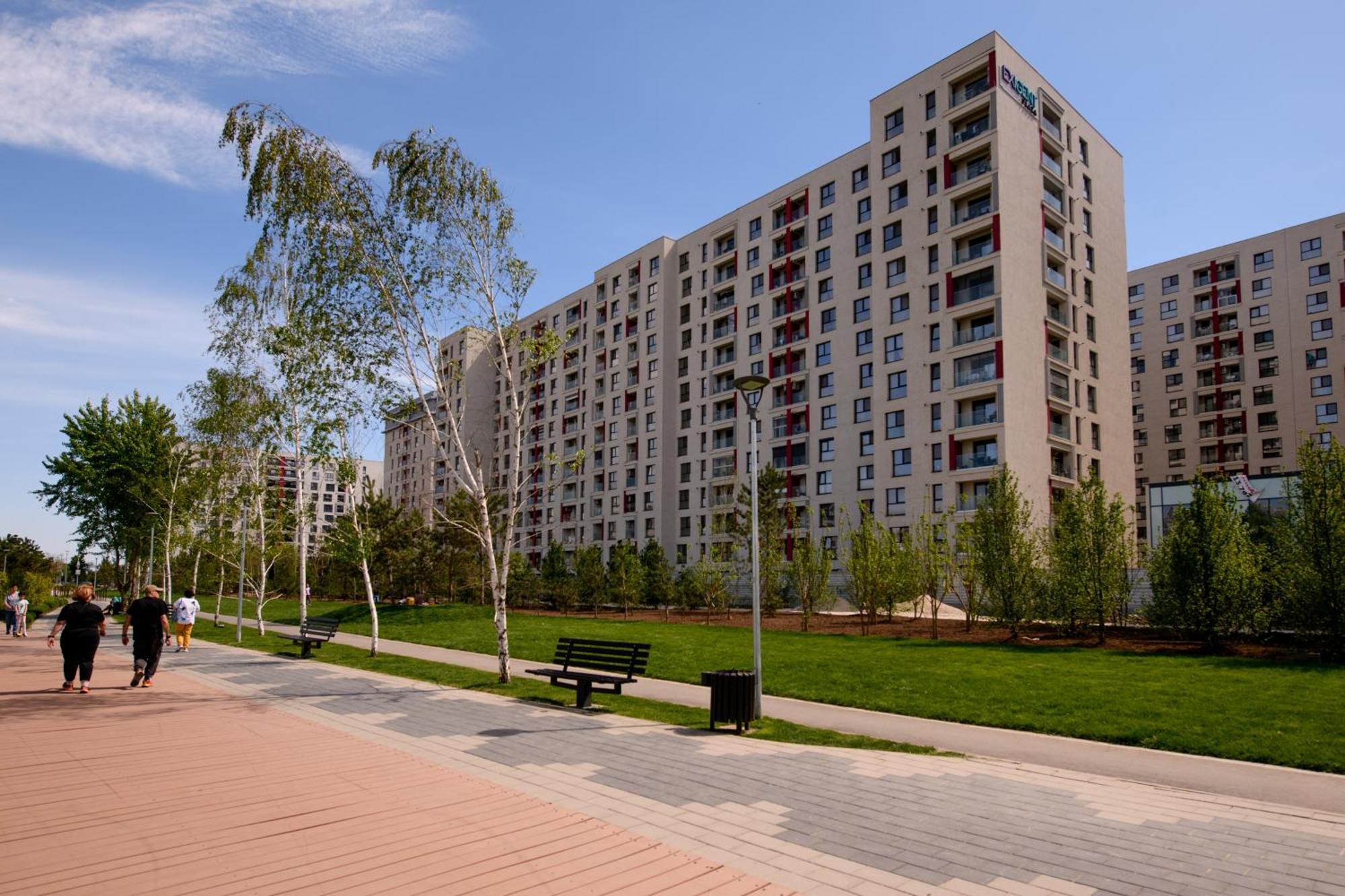 Smart Concept Living Plaza Appartement Boekarest Buitenkant foto